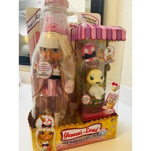 Yummi-Land IceCreamPop Girls Sassy Bubblegum Doll w/ Susie Sprinkles Pet Vintage